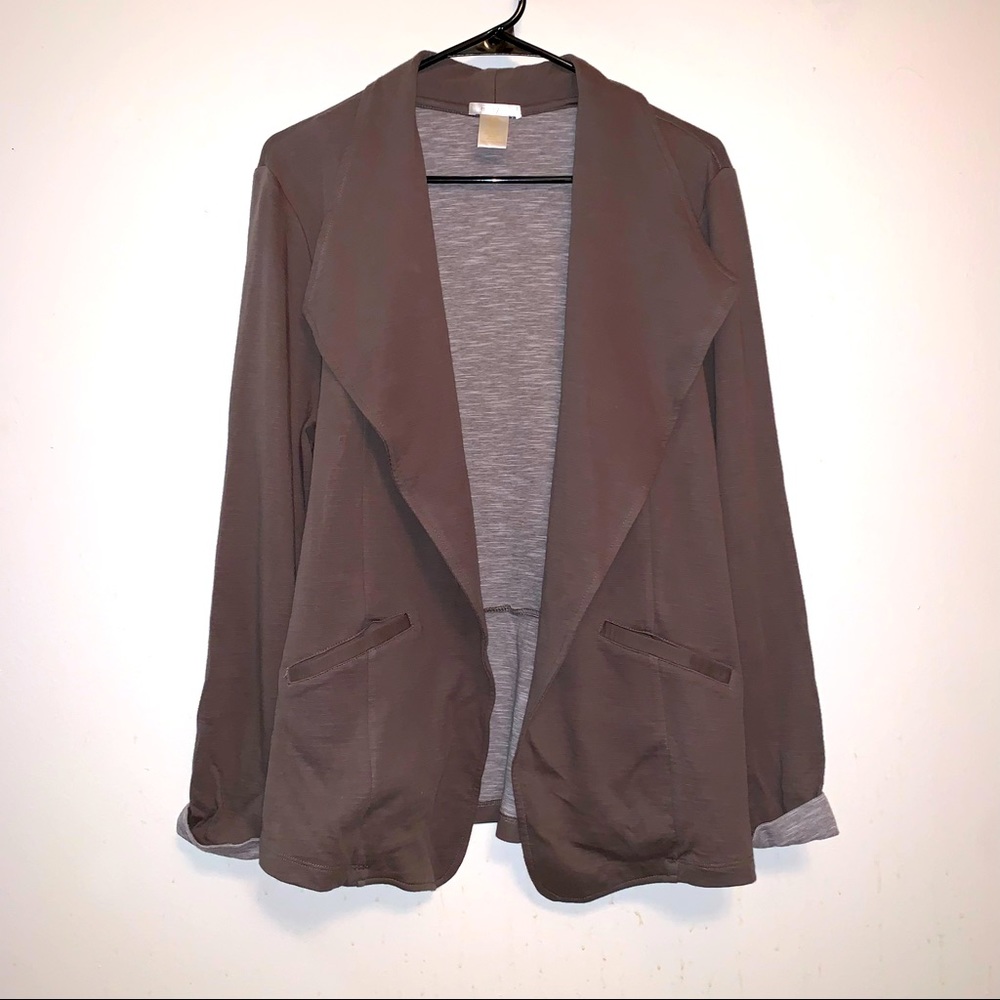 Matty M Olive Green Cardigan Size XL